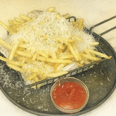 ポテトフライ　チーズ＆ブラックペッパー