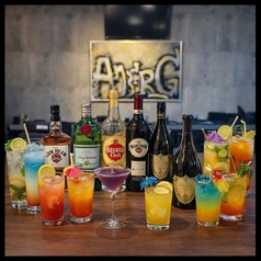 彩りカクテルと厳選ボトル祭り