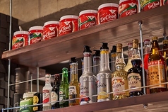 種類豊富なフレーバーの数々の写真