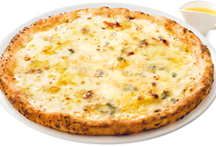 4種のチーズのピッツァ ～ハチミツ付～