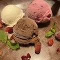 料理メニュー写真 ジェラート盛り合わせ