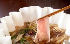 しゃぶしゃぶ横手豚玄亭のコース写真