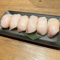 鯛握り/サーモン握り/ブリ握り