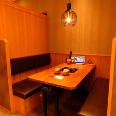 清潔感ある明るい雰囲気の店内♪デートにも◎