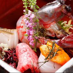割烹・肉膳 光月の写真2