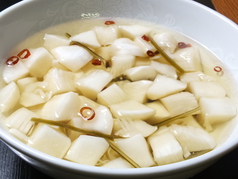 【通年】旬のおばんざいの一例) 大根の煮物