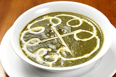 ほうれん草チキンカレー