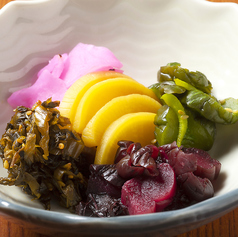 お新香盛り合わせ