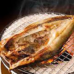 ホッケ開き焼き