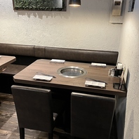 広めのテーブル