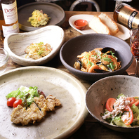 おつまみから洋食、和食など様々なお料理を提供！