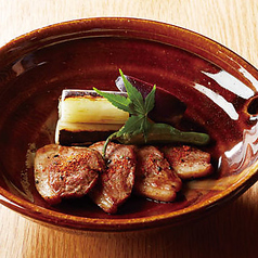 京鴨焼 葱とししとう