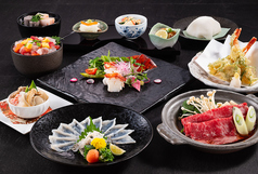旬越料理 妙高のコース写真