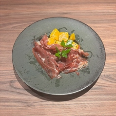 フルーツとなまハム