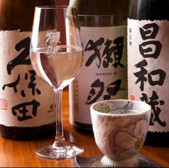 和食に合ったお酒を厳選しております