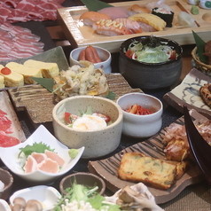 たかねの和　お寿司しゃぶしゃぶ食べ放題春日井小牧桃花台線のコース写真