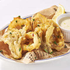 イカと舞茸のフリット