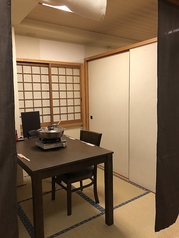 個室調のお部屋です