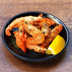 甘エビの唐揚げ のり塩仕立て