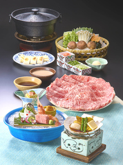 木曽路 上野店のコース写真