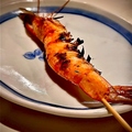 料理メニュー写真&nbsp;有頭殻付き海老塩焼き