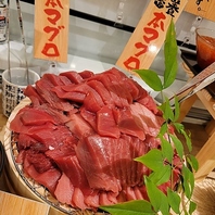 冷凍せず店舗へ届く濃厚な旨味の「生本マグロ」