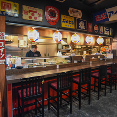 カウンター席あり