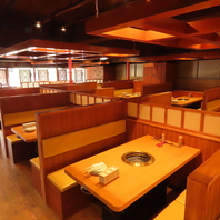 ボックス席のご用意あり！