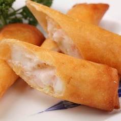 自家製海鮮春巻き