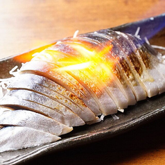 炙りしめサバ
