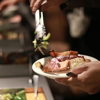 豪華なブッフェもご用意いたします◎