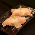 料理メニュー写真&nbsp;和牛の握り寿司（2貫）