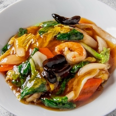 五目揚げそば/五目焼きそば