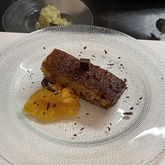 風味付けしたドライフルーツのフィンナンシェ