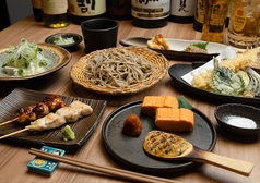 蕎麦　うえはらのコース写真