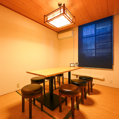 こだわりの個室も完備しております！落ち着いた空間で、大切な人と一緒に普段では味わうことのない特別な時間をお過ごしください♪