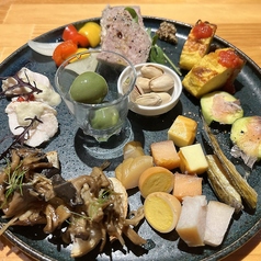 前菜の盛り合わせ(2人前)