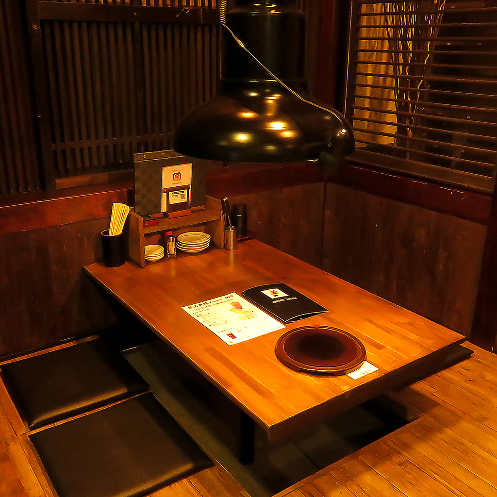 個室や掘りごたつ席、カウンター席など様々なシーンでご利用いただける各種お席。貸切もご利用可能★