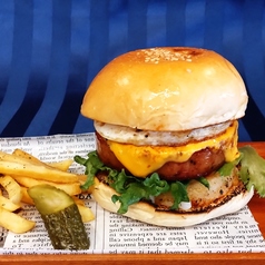 島豚「あかりんとんたまバーガー」