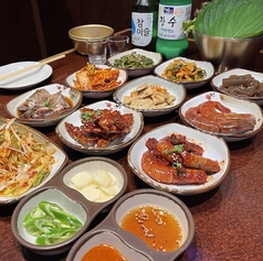新大久保韓食堂のコース写真