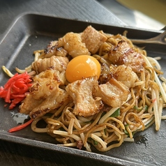 【下町グルメ】牛ホルモン焼きそば