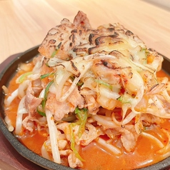 豚キムチチーズ焼き