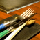 こだわりのカトラリーは、お箸、フォーク、ナイフをご準備しております。お食事合わせて、お好みのものをご利用ください。
