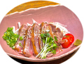 料理メニュー写真&nbsp;地鶏タタキ塩ポン酢