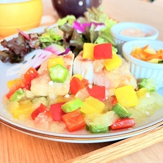 new 旬のお魚スズキのふっくらソテー夏野菜のわさびジュレセット