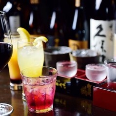 80種類の多彩なドリンクをご用意！