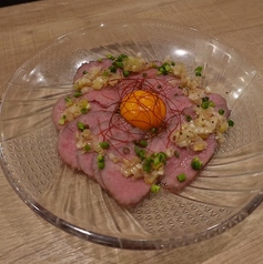 低温調理牛タンユッケ