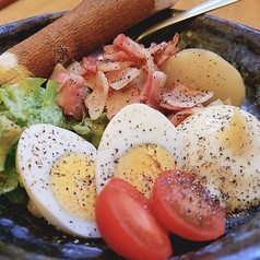 イカの塩辛ポテトサラダ