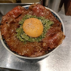 ネギ飯焼肉丼