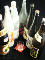 希少な焼酎・日本酒多数取り揃えております！